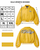 VALE FOREVER YELLOW COACH JACKET