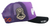 GODSPEED PURPLE/BLACK FOREVER TRUCKER HAT