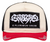 GODSPEED WHITE/RED PLURIBUS TRUCKER HAT
