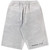BOREDOM KILLS DENIM PRINT SWEAT SHORTS