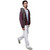 BLANCO LANE BURGUNDY SCARF ZIP