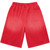 SHIHAI KASSORO RED ESSENTIALS COTTON SHORTS