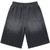 SHIHAI KASSORO BLACK ESSENTIALS COTTON SHORTS