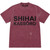 SHIHAI KASSORO WASHED BURGUNDY ESSENTIALS TEE