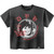 DAVEN HOMME BLACK DVH STUDDED TEE