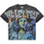 VALE FOREVER BLACK BLING GRAFITI TEE