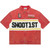SHOOT1ST RED DENIM POLO ZIP
