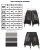 VALE FOREVER BLACK CHAIN JORTS