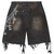 VALE FOREVER BLACK CHAIN JORTS