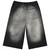 GODSPEED BLACK WASH NEW AGE 3QTR SHORTS