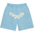 SP5DER SKY BLUE OG WEB SWEATSHORTS