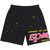 SP5DER BLACK PUNK V2 SWEATSHORTS