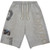 BOREDOM KILLS GREY 3/4 SWEAT SHORTS