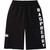 GV GALLERY BLACK BERRY CUTOFF SHORTS