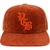VERTABRAE RUST SUEDE SNAPBACK