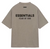 ESSENTIALS HEATHER GREY JERSEY CREW TEE