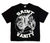 SAINT VANITY BLACK/WHITE GRIFFIN TEE