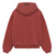 ESSENTIALS CRIMSON FLEECE HOODIE