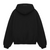 ESSENTIALS BLACK HEAVY FLEECE HOODIE