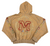 MSYTE BROWN GRAFFITI ZIP