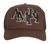 AMIRI BROWN TRUCKER HAT