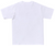 BAPE WHITE SPRAY PRINT COLLEGE RELAXED FIT TEE
