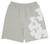 DENIM TEARS GREY BIGGIE COTTON WREATH SWEAT SHORTS
