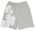 DENIM TEARS GREY BIGGIE COTTON WREATH SWEAT SHORTS