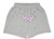 SP5DER GREY/PINK OG WEB LOGO SHORTS