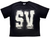 SAINT VANITY BLACK SV LOGO TEE