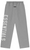 ESSENTIALS GREY FLEECE BIG LOGO SWEATPANTS