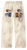 VALE FOREVER CREAM 1980'S PAINTER PANTS