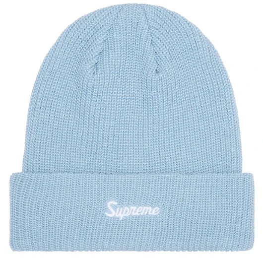 SUPREME SKY BLUE GAUGE BEANIE