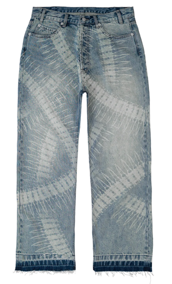 BRAVEST STUDIOS BLUE BULLET DENIM PANTS
