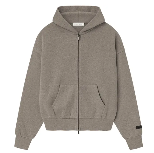 ESSENTIALS HOMESTEAD HEATHER CLASSIC FULL ZIP