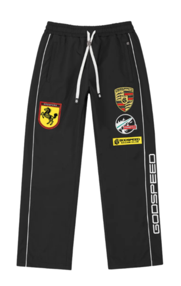 GODSPEED BLACK GRC TRACK PANTS