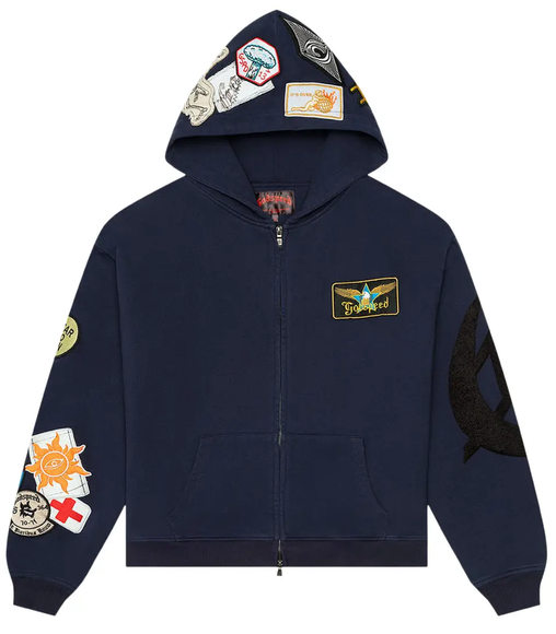 GODSPEED NAVY SQUADRON ZIP