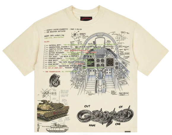 GODSPEED BONE ART OF WAR TEE