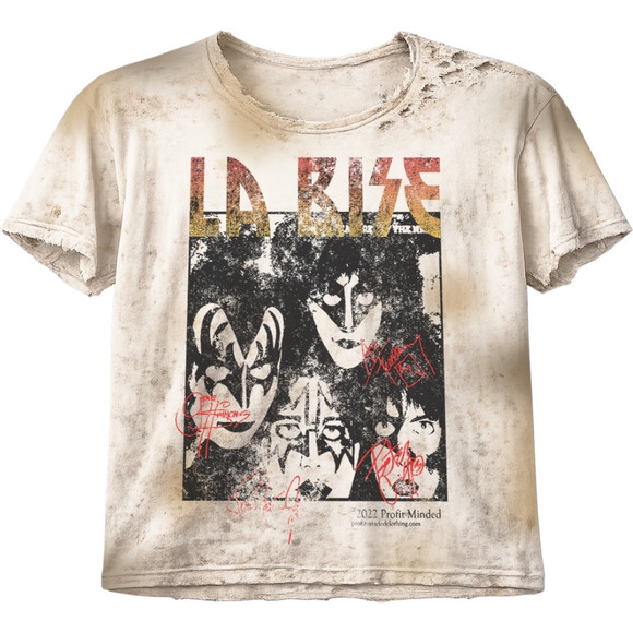 PROFIT MINDED FRENCH KISS TEE