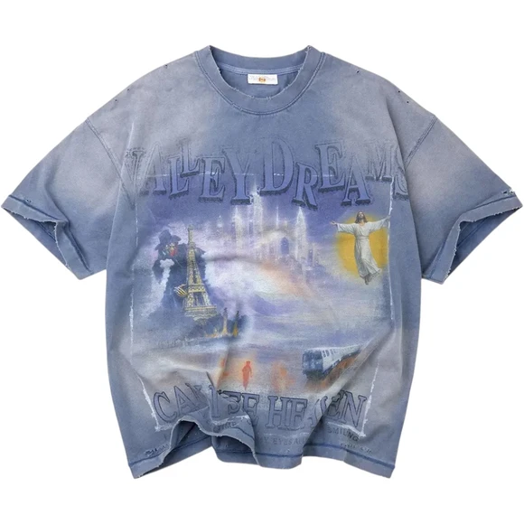 VALE FOREVER BLUE CAN I SEE HEAVEN TEE