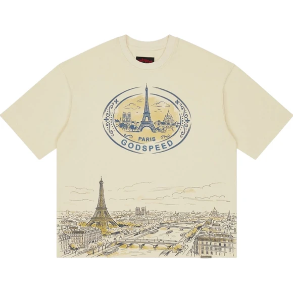 GODSPEED PARIS SKYLINE TEE