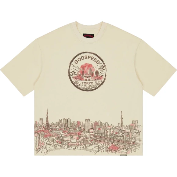 GODSPEED TOKYO SKYLINE TEE