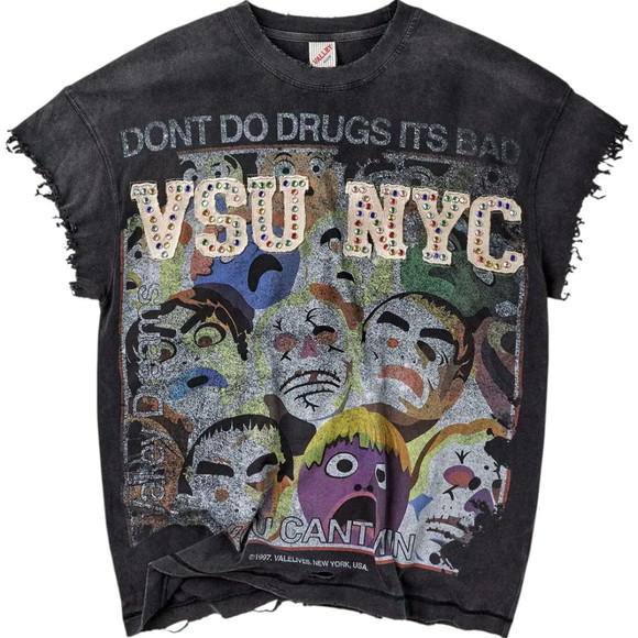VALE FOREVER BLACK NO DRUGS TANK
