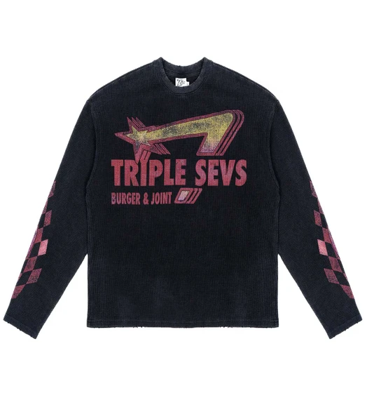 TRIPLE SEVENS BURGER JOINT WAFFLE L/S