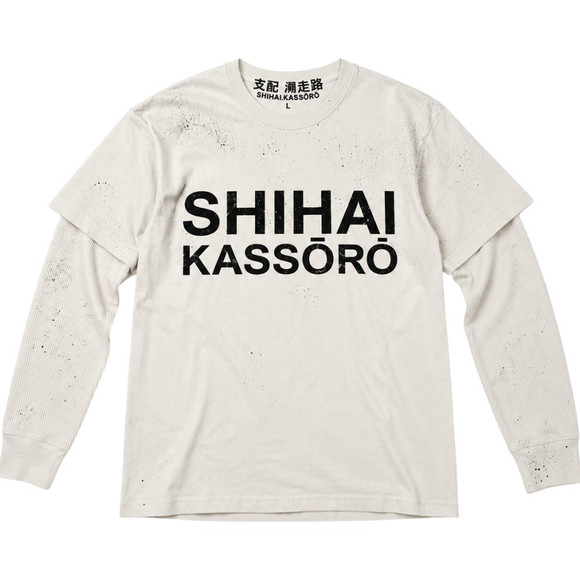 SHIHAI KASSORO SHIRO LAYERED L/S