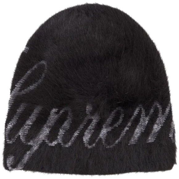 SUPREME X KANGOL FURGORA BLACK JACQUARD BEANIE