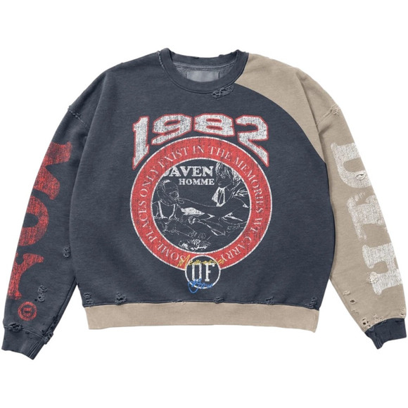 DAVEN HOMME 1982 M.O.Y CREWNECK