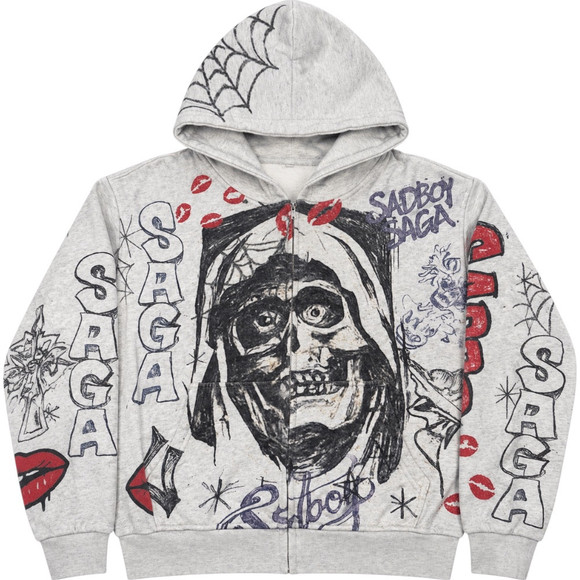 SADBOYSAGA GRAFFITI ZIP