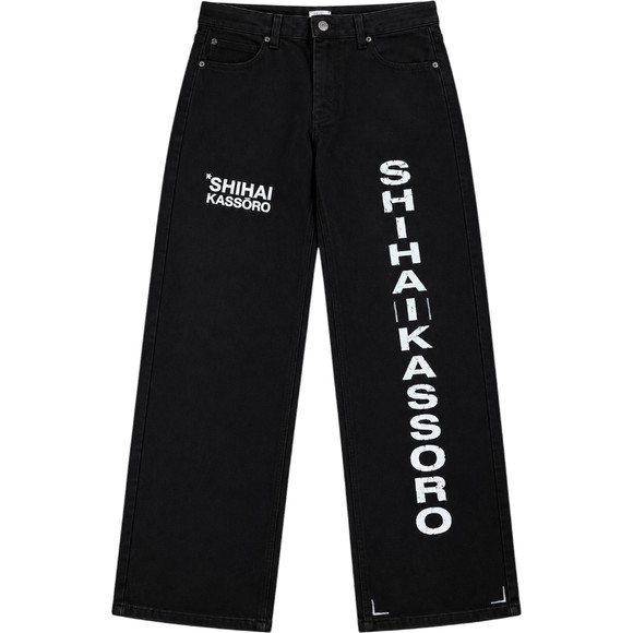 SHIHAI KASSORO SKITZO SIGNATURE  DENIM JEANS