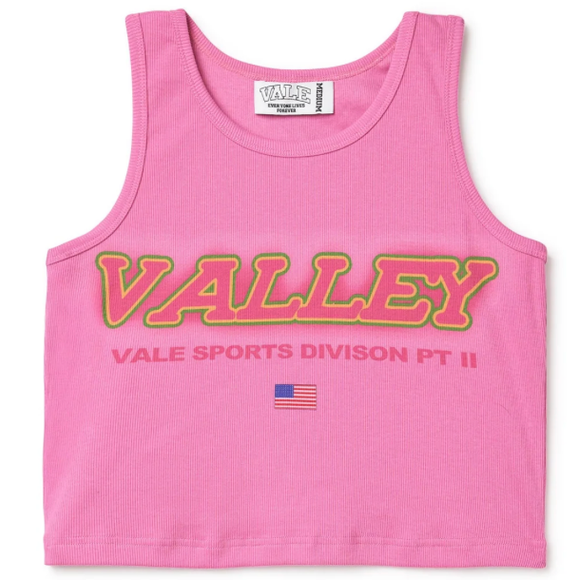 VALE FOREVER PINK VALLEY TANK